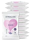 DYMACARE® feuchte Inkontinenz Reinigungstücher – dermatologisch getestet- Reinigung / Hygiene / Hautpflege in einem Arbeitsgang – Patientenpflege - Packung mit je 25 Tü