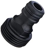 Gardena Geräteadapter: Steckanschluss an das Original Gardena System für Bewässerungsgeräte mit Innengewinde, passend für 26.5 mm (G 3/4)-Gewinde, verpackt (2921-20)