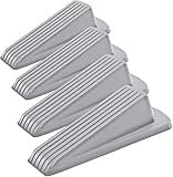 Türpuffer 2er-Set,Puffer aus, Schutz für Wand und Türen, Weiß,Fensterstopper Keil, Ungiftig Kein Unangenehmer Geruch,Verwendet auf Badezimmer, Balkontür, Kinderzimmer(Color:grey,Size:2pcs)