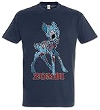 Urban Backwoods Zombi II Herren T-Shirt Blau Größe L