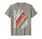 Star Wars Millennium Falcon Wears Retro Stripes T-Shirt C1