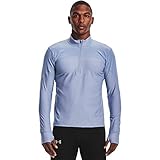 Under Armour HeatGear Qualifier Half Zip Laufshirt Herren hellblau, S