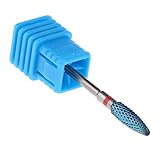 Hochwertig Hartmetall Schleifwerkzeuge Bits, Schleifstift Nagelfräser Aufsatz Nagel Schleifwerkzeuge Elektrisch Nail Art Bohrer - 01