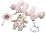 Sterntaler 6612001 Spielzeugspirale, Maus Mabel, Inklusive Rassel, Alter: Für Babys ab der Geburt, Rosa/Mehrfarbig