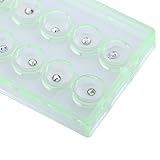 Zahndekoration, Zahnsteine ​​Stabil Hochwertiges Acryl Gute Zahndekoration 2mm für DIY Amateur von Nagel für Zähne Diamanten Dek