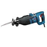 Bosch Professional Säbelsäge GSA 1300 PCE (1.300 Watt, max. Schnitttiefe: 230 mm, mit SDS und Constant Electronic, 2 Sägeblätter (Holz/Metall), im Koffer)