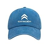 PACIYUJIN Herren Retro Baseball Cap Ci.T-Roen Erwachsene Kinder Classic Cap Geeignet für Männer und Frauen Golf Hut Paare/Lake Blue/Adjustab