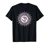Om Mantra Sonne Yoga Symbol Mandala T-S