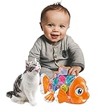 Fisch elektrische Spielzeug,Fische Kinder,Cat Toys for Indoor Cats,Katzenspielzeug Fisch beweglich,Katzen Spielzeug Bewegung,Katzenspielzeug elektrisch beweglich,Fisch lebensecht,Fische F