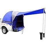 Sport Tent LKW-Zelt Wasserdichtes Truck Zelt mit Markise, Außenzelt und 2 Stücke Anker Sandsäcke LKW Bett Zelt Camping Angeln Wandern/Caving Picknick R