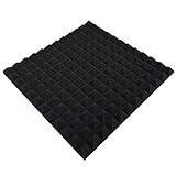 MMLC Akustikschaumstoff als Akustik Noppenschaumstoff - DIY Schalldichte Wandaufkleber Pyramide Studio Schallabsorption Stop Schwamm Für Ktv Heimkino Instrument Klavier Zimmer G