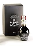 La Secchia - 'Affinato', Traditioneller Balsamico-Essig aus Modena DOP, Mindestens 12 Jahre Alt, Flasche zu 100 ml mit Hülle Dosierer, Geschenkbox, Handgefertigt in I