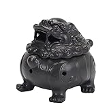 QULENO Crafts Keramik Räucherstäbchen, Räucherstäbchenhalter Schüssel geeignet, für Stab/Kegel/Roll Räucherstäb