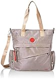 Rieker Damen H1398 Handtasche, Beige, 295x115x360