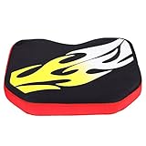 MAGT Kajak-Sitzpolster, verdicken Soft-Kajak-Kanu-Fischerboot Sitzkissen Pad -Komfortable Wasserdicht Angeln Sitzpolster-Kissen for Kajak Outdoor-Camping- (Farbe : Flame)