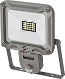 Brennenstuhl LED Strahler JARO 2000P / LED-Leuchte für außen mit Bewegungsmelder (LED-Außenstrahler zur Wandmontage, LED-Fluter 20W aus Aluminium, IP44)