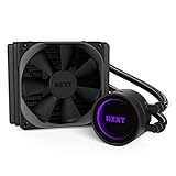 Nzxt Kraken M22 120 mm - All-In-One RGB-CPU-Wasserkühlung - CAM-Unterstützung - Infinity Mirror Design - Verstärkte, verlängerte Schläuche - 120 mm Aer P-PWM-Radiatorlü