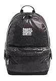 Superdry Damen Glitter Scale Montana Rucksack Schwarz 1SIZE