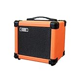 Coolmusic 10G Dual-Powered Bluetooth-Gitarrenverstärker, tragbarer E-Gitarrenverstärker mit 10 W Lautsprecher, Gitarrenverstärker mit Gain/Bass/Treble-Regler (einschließlich EUR-Adapter)