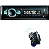 M.I.C.DR-9 : DAB+ Autoradio mit Bluetooth Music Freisprecheinrichtung I FM Radio I 1A Smartphone Ladefunktion I microSD USB AUX IN (ipod) I integriert mikrofon I Lenkrad Fernbedienung I 1 DIN mp3 WAV