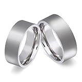 Juwelier Schönschmied - Herren Freundschaftsringe Partnerringe Traurringe Devon Edelstahl 8HHac - Kostenlose Wunschgravur mit AMAZON KONFIGURATOR online gestalten!