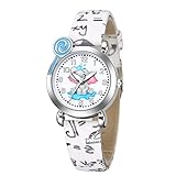 Uhren Damen Mode wasserdichte Quarz Armbanduhr Edelstahl Armbanduhr Mädchen Frauen Armbanduhr Analog Quarz Reliefmuster Kinderuhr Elefantenmuster Silikon Armband Damenuhren Lederband Q