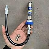 High Pressure Grease Coupler, Fettdüsen Mit Klemmschelle, Fettadapter Schlauchverschluss-fettkupplung, Schnellkupplungs-fettschlauchadapter Schnell Zu Verrieg