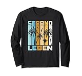 Strandleben Palmen Urlaub Segeln Vintage Meer Lang