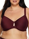 ELOMI Damen Charley Spacer Underwire Bra T-Shirt-BH, aubergine, 95E