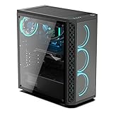 Sedatech Wasserkühlung Expert Gaming PC AMD Ryzen 7 3800X 8X 3.9GHz, Radeon RX6600 XT 8Gb, 16GB RAM DDR4, 500GB SSD NVMe M.2 PCIe, 2TB HDD, WLAN, Bluetooth. Desktop Computer, Win 10