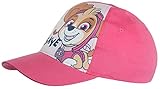 Brandsseller Mädchen Kinder Cap Kappe Sonnenhut mit Motiven im Stil von Paw Patrol Pink 52