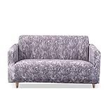 VanderHOME Elastischer Sofabezug,Sofahusse Abdeckung in Verschiedene Größe und Farbe, Stretch SofahusseHussen für Sofa,Illusion 2 S