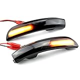 Qwjdsb Für Ford Kuga Escape EcoSport 13 18 Focus 3 MK3 SE ST RS Dynamische Blinker LED Seitenspiegel Sequentielle Anzeig