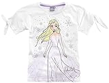 Die Eiskönigin Kids - ELSA Frauen T-Shirt weiß 98