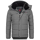 Höhenhorn Adamelo Herren Winter Jacke Grau Gr. M