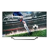 Hisense 55U7QF QLED 139 cm (55 Zoll) Fernseher (4K ULED HDR Smart TV, HDR 10+, Dolby Vision & Atmos, Full Array Local Dimming, WCG, USB-Recording, Ultra Slim Design, Mittelstandfuß)