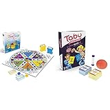 Hasbro Gaming E1921100 - Trivial Pursuit Familien Edition Familienspiel & Tabu Familien Edition, mit Karten für Kinder und Erwachsene, Familiensp