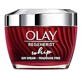 OLAY Regenerist Whip Tagescreme Parfümfrei | 50ml | Federleichte Feuchtigkeitscreme Für Straffere Haut | Gesichtspflege Mit Amino-Peptiden Und Vitamin B3 | Crème für Damen Mit Einzigartiger Tex