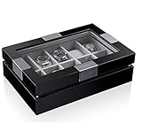 Heisse & Söhne Uhrenbox Executive für 10 Uhren schwarz 108457