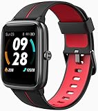 Blackview 205G Smartwatch mit GPS, Smart Armbanduhr Herren Damen Fitness Tracker Smart Watch 5ATM Wasserdicht Fitnessuhr mit Schwimmüberwachung Pulsuhr Wearable Sportuhr Kompatibel iOS Android Handy