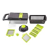Guangcailun Multifunktionale Gemüsehobel Kit Kartoffelreibe Salat Gemüsehobel Obstschäler Dicer Chopper Kü