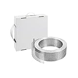 Lüftungsband, Aluminium gerollt, Aluminium 100mm | 60 M