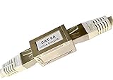 odedo® 2er Pack CAT 6A 10G 10Gigabit RJ45 LAN Verbinder Metall geschirmt extra klein nur 3x1.7x1.6cm, Kupplung CAT 6, 6A & CAT 7 Netzwerkkabel verlängern, Inline-Coupler ST