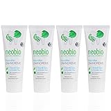 NEOBIO Zahncreme ohne Fluorid (4 X 75 Ml), Rosmarin Und Zaubernuss Geschmack, Bio Zahnpasta, Vegan, Fluoridfrei, Naturkosmetik