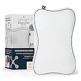 smartsleep® smart Recovery Pillow – orthopädisches Kissen für Rücken- und Seitenschläfer. Visco-Kopfkissen mit Kopfmulde für optimale Nackenstützung I Ergonomisch I HWS Nackenk