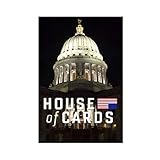Perfect Classic Politischer Thriller TV Show House of Cards TV Poster Leinwand Wandkunst Decor Druck Bild Gemälde für Wohnzimmer Schlafzimmer Dekoration ungerahmt: 30 x 45