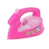 GASSDINER Kinder Kind Junge Mädchen Mini Küche Elektrogerät Bügeleisen Spielzeug Set Dummy Haushalt Vorgegebenes Spiel Geschenk