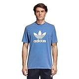 adidas Herren Trefoil T-Shirt, blau (Blue), L