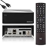 VU Zero 4K - UHD HDR Sat Receiver mit 1x DVB-S2X Tuner, E2 Linux Smart Receiver, YouTube, CI + Kartenleser, HbbTV Mediathek, USB PVR Funktion + EasyMouse HDMI-Kab