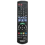 VINABTY N2QAYB001046 Ersatz Fernbedienung passend für Panasonic Netflix DVD-Recorder DMR-BST750EG DMR-BST755EG DMR-BST850EG DMR-BCT855EG DMR-BCT950EG Ersetzt N2QAYB000758